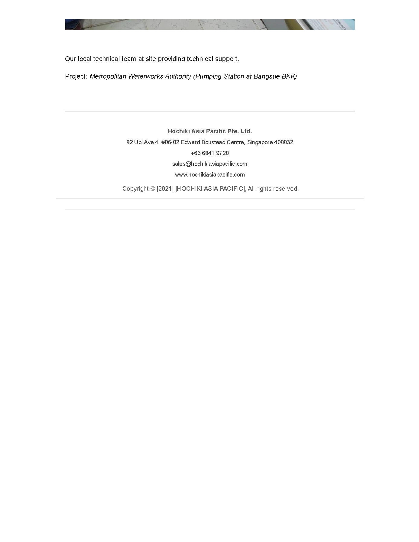 Hochiki Asia Pacific - Newsletter (Jun/Jul 2021) Page 08
