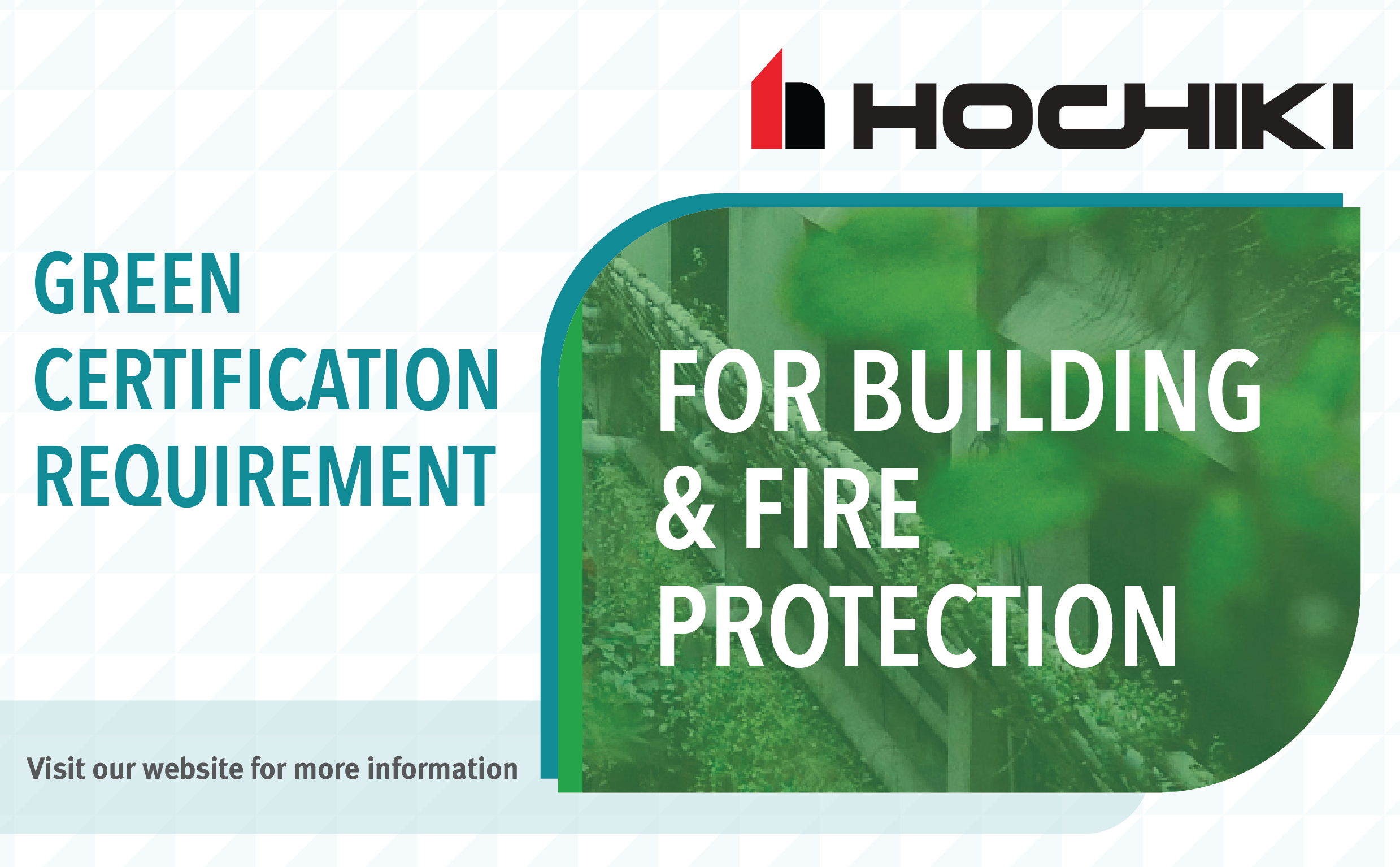 Note: Green Certification Requirement 